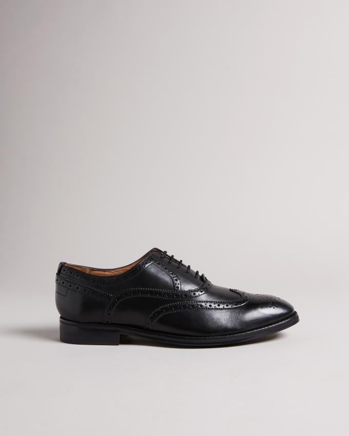 Chaussures Richelieu Ted Baker Formal Leather Noir Homme | GVK-54108141